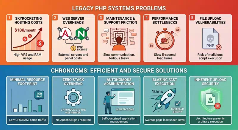The Birth of ChronoCMS: Why We Built a Next-Generation CMS image 1