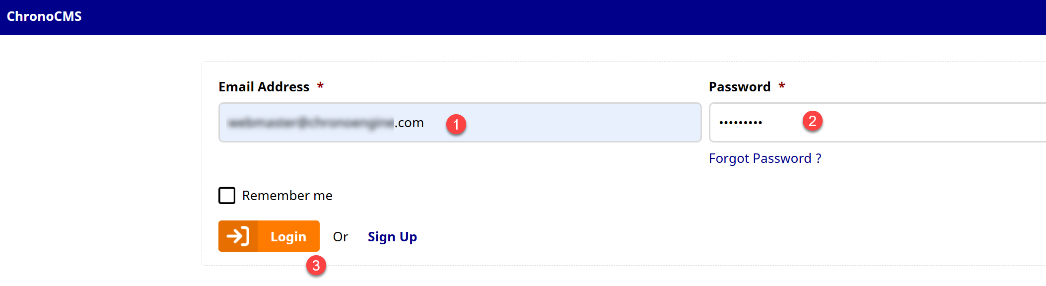 How to setup your ChronoCMS website image 6